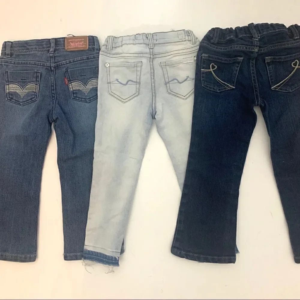 4T Designer Bootcut Skinny Jean Bundle